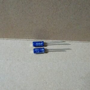 9429 kapasitor capacitor elco elko 1uf 1 uf 1mf mf 35v 35volt 35 volt antel