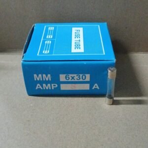 9461 fuse sekring sekering kaca glass 6x30 8a 8ampere 8 ampere 6mm x 30mm