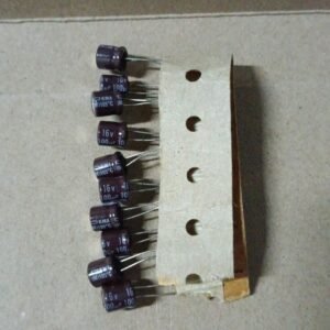 9484 kapasitor capacitor elco elko 100uf 100 uf 16v 16volt 16 volt nippon pendek