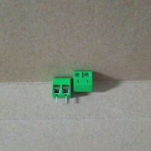 9533 konektor connector terminal block blok pcb 2p 2pin 2pin hijau green
