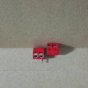 9534 konektor connector terminal block blok pcb 2p 2pin 2 pin merah red