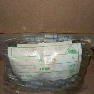 9539 resistor r 2w 2watt 2 watt 0.68 0,68 ohm 0r68 0.68ohm 0,68ohm