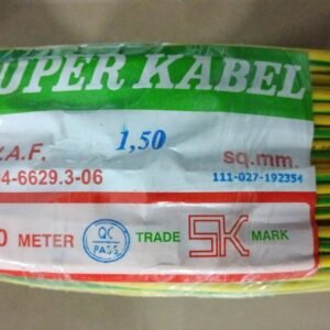 9564 kabel listrik nyaf 1.5mm 1,5mm 1.5 1,5 mm super kabel 100m 1roll