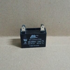 9599 kapasitor capasitor ac 1.5uf 1,5uf 1.5 1,5 uf 450v 450vac 450 vac mc 4 kaki