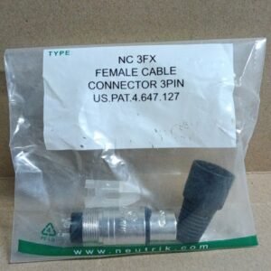 9608 jack jek jeck kepala cannon canon xlr female cewe cewek neutrik nc3fx