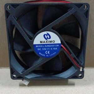 9673 fan kipas pendingin angin 9cm 9x9 9 cm 12v dc dc12v 12vdc 0.28a 0,28a 0.28 0,28 a ampere maximo sj9225s12m 2pin p 2pin 2kabel 2 pin kabel