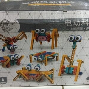 9679 mainan anak anak praktek prakarya robotic robotik charger cash ada motor dinamo dynamo 116pcs 116 pcs