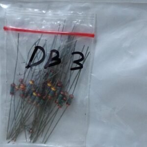 7913 dioda diode diac db3 db 3 hitam cokelat coklat