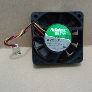 8026 fan kipas nidec betav bearing ta225dc 12v 6x6 6cm 6 cm