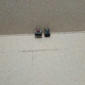 8053 takswit tutswit tak tut swit switch duduk 4p 4pin 4kaki pendek merah