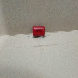 8056 kapasitor capacitor milar mylar merah 400v105j 105j 105 400v 1uf 1 uf