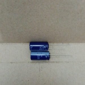 8062 kapasitor elco 4.7uf 4,7uf 4.7 4,7 uf 450v 450volt panasonic M