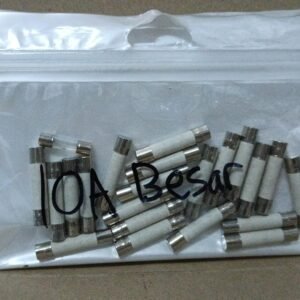 8084 fuse sekring sekering keramik ceramic 10a 10ampere 5x20