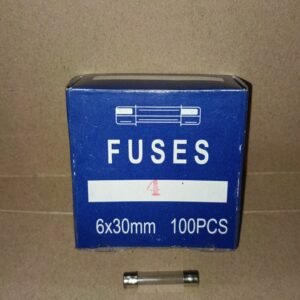 8096 fuse sekring sekering kaca glass 4a 4apere 4 ampere 6x30