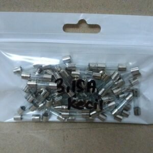8110 fuse sekring sekering kaca glass 3.15a 3,15a 3,15 3.15 ampere 5x20
