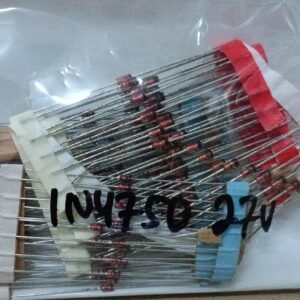 8143 dioda diode zener ziner 1w 1watt 1 watt 27v 27volt 27 volt 1n4750