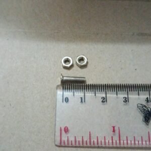 8172 mur baut m3 3mm 3 mm stainless stainles steel flat head kepala rata 10mm 1cm 10 mm 1 cm