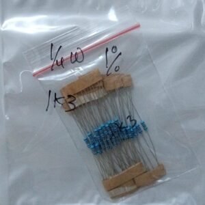 8227 resistor r tahanan dip 1/4w 1/4watt 0.25w 0.25watt 0,25w 0,25watt 1/4 0.25 0,25 watt 1k3 1.3k 1,3k ohm jepang metal film