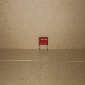 8234 kapasitor capacitor milar mylar merah 334j 334 330nf 330 nf 450vdc 450volt 450v 450 volt
