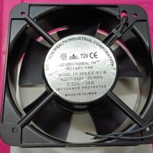 8277 fan kipas commonwealth rotary fp-108ex-s1-b fp-108 ex-s1-b 15cm 15 cm 15x15 220v 6inh 6 inch