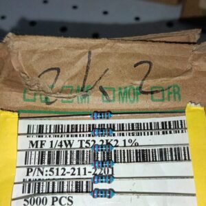 8278 resistor tahanan 2k2 2.2k 2,2k 2.2 2,2 kilo ohm 1persen 1 persen 0.25w 0,25w 0.25watt 0,25watt 0.25 0,25 watt 1/4w 1/4watt 1/4
