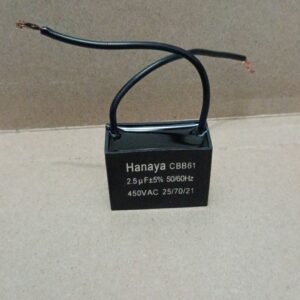 8317 kapasitor capacitor ac kotak kipas 2.5uf 2,5uf 2.5 2,5 uf hanaya