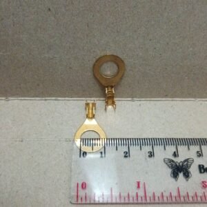 8326 skun schoon sepatu kabel bulat lubang 8mm m8 8 mm gold