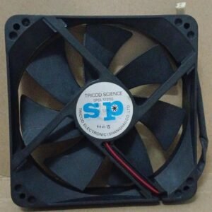 8346 fan kipas senyap tricod science silence 12v 12volt 0.12a jx 12x12 12cm dc