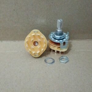 8354 saklar sakelar rotary rotari switch 4p3t 4pole 3throw 4x3