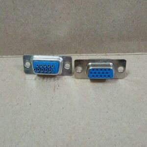8358 konektor connector vga db15 db 15 15pin 15 pin 3 baris female cewek kabel