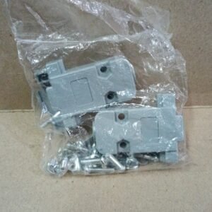 8370 cover tutup db9 db 9 serial / vga db15 db 15 3 baris plastik pvc