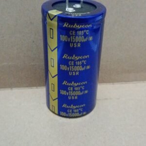 8410 kapasitor elco elko 15000uf 15.000 uf 15000 uf 100v rubycon usr