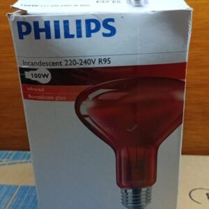 8482 lampu philips infrared terapi 100w 100watt 100 watt r95e