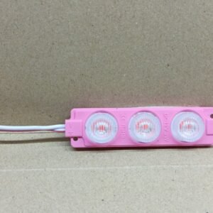 8513 lampu led strip bus truck 12v 12volt 3 mata titik pink merah muda