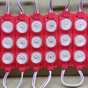 8514 lampu led strip bus truck 12v 12volt 3 mata titik merah
