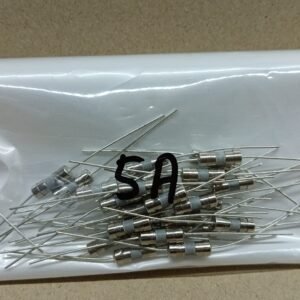 8524 fuse sekring sekering keramik ceramic axial ada kaki 5ampere 5a