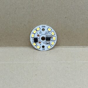 8536 pcb komponen lampu led 5w 5watt 5 watt bulat 10 mata 220v ac