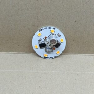 8537 pcb komponen lampu led 5w 5watt 5 watt bulat 6 mata 220v ac