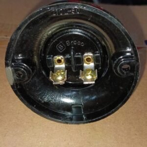 8582 fitting fiting piting lampu tempel plafon hitam broco e27 e 27