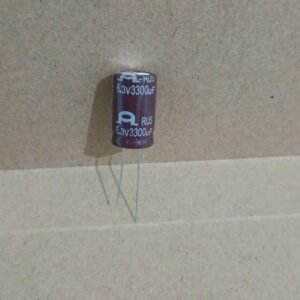 8600 kapasitor elco elko 3300uf 3300 uf 6.3v 6,3v 6v3 6.3 6,3 volt