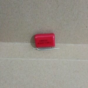 8617 kapasitor milar mylar 630v105j 105j 105 1uf 1 uf 630v merah