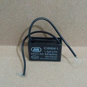 8622 kapasitor kotak m 1.5uf 1,5uf 1,5 1.5 uf 1.5mf 1,5mf 450v 450vac kabel