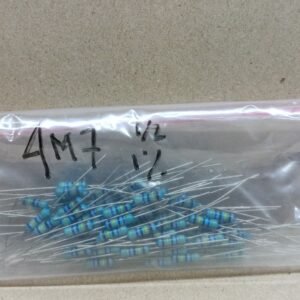 8628 resistor r 1/2w 0.5w 0,5w 4m7 4.7m 4,7m 4.7mega 4,7mega 1persen