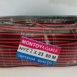 8630 kabel cable listrik speaker dc merah hitam montoya 2x23 nyz 80m