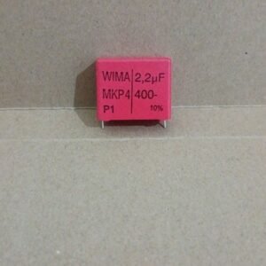 8636 kapasitor capacitor wima mkp4 2.2uf 2,2uf 2.2 2,2 uf 400v