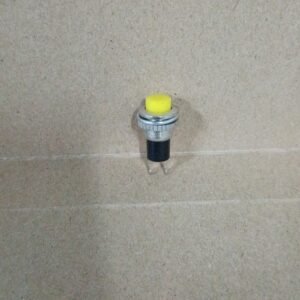 8659 push on switch besi sedang mini kecil 12mm 12 mm kuning yellow