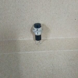 8661 push on switch besi sedang mini kecil 12mm 12 mm hitam black