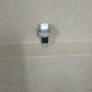 8662 push on switch besi sedang mini kecil 12mm 12 mm putih white