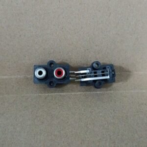 8677 socket soket terminal rca buat di box 2pin 2 pin 2p 3kaki 3 kaki berdiri