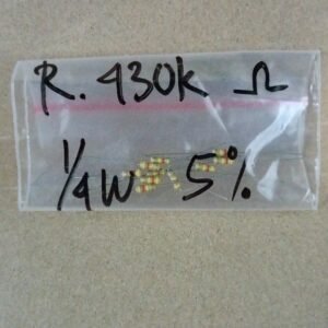 8701 resistor carbon film 1/4 watt 1/4watt 1/4w 430k 430k 5persen 5 persen